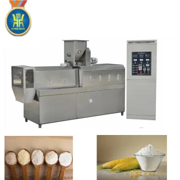 Stainless steel drill modify starch making machine