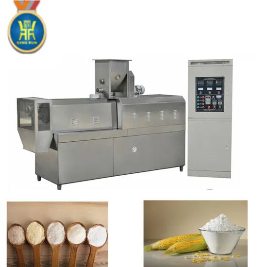 Stainless steel drill modify starch making machine