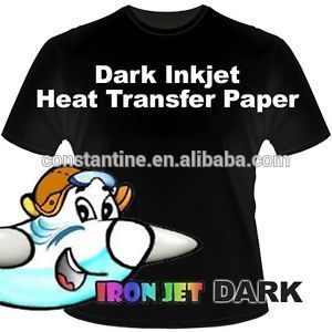 wholesale 150g/190g heat transfer paper for dark color free samples supply