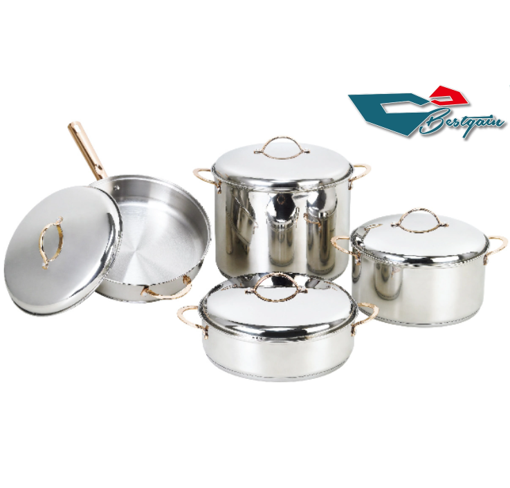 Stainless Steel Cookware Set10 Png