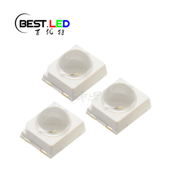 620nm wavelength LED Dome Lens 60-degree 60mA