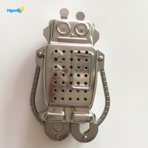 Stainless Steel Robot Tea Leaf Infuser Strainer Filter