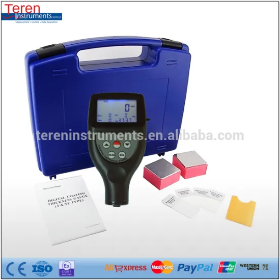 Paint Coating Thickness Meter Built-in F Ferrous / NF Non-Ferrous Probes 0-1250um /
