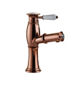 Antique Copper Color Golden basin faucet Single Lever Waterfall Wash Face Basin Sink Mixer Tap Bathroom Basin Faucets
