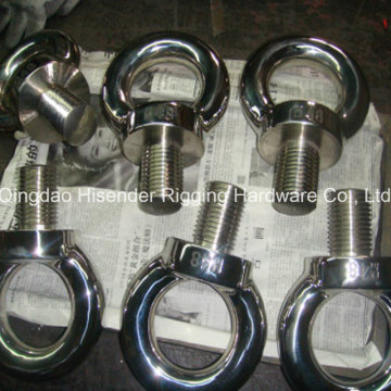 Stainess Steel DIN580 y DIN582 Perno y tuerca, JIS 1168 y JIS 1169