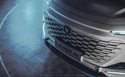 Changan uni-k blue grey