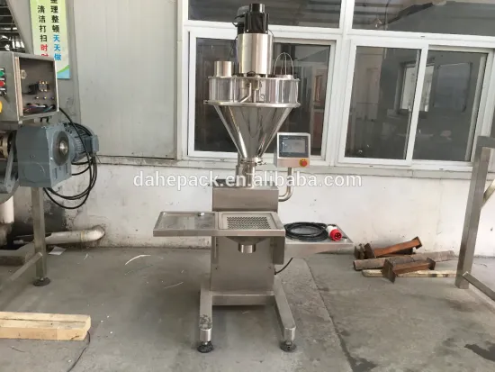 Semi Volumetric Salt Powder Filling Machine