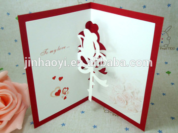 high quality printing and good price paper Greeting/ invitation Cards