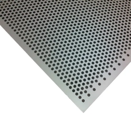 Factory Sale AISI 304 316 Stainless Steel Perforated Metal Mesh