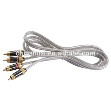 Consumer Electronic Commonly Used A ccessories & Parts orAuido & Video Flat 100MM RCA cable 30 MM