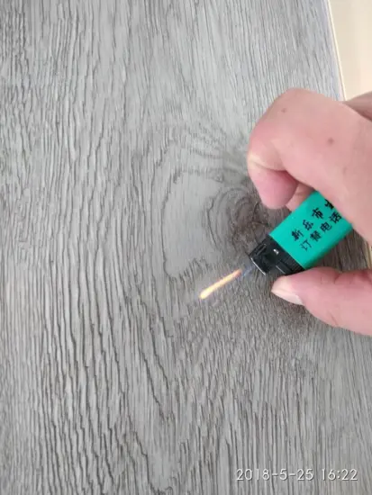 Fireproof indoor floor of SPC locking system