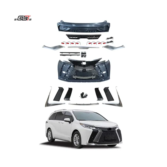 GBT Design Auto Bumper Grille Conversion Kit for 2021 Sienna Model Upgrade