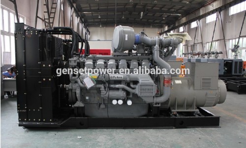 Automatic start 600kva diesel generator with Perkins engine 2806A-E18TAG1A