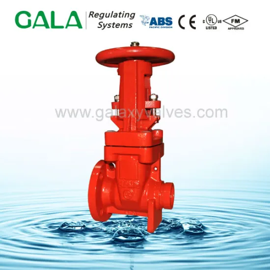Resilient Seated OS&Y Type gate valve -Flange-Groove Ends