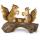 Squirrels on a Log Garden Decoration