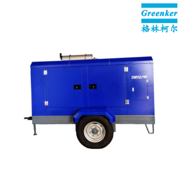 Dizel Motorlu Mobil Vidalı Kompresör DM12 10 Serisi