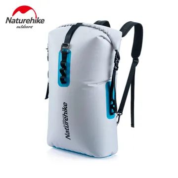 Naturehike 28L 420D TPU Dry Wet Separation Trekking Drifting Seal Rafting Bag Double Straps Dry Swimming Waterproof Bag W Pocket