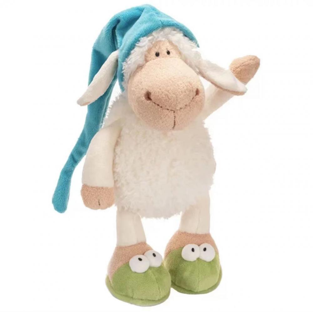 Nightcap sheep doll cute plush children's doll