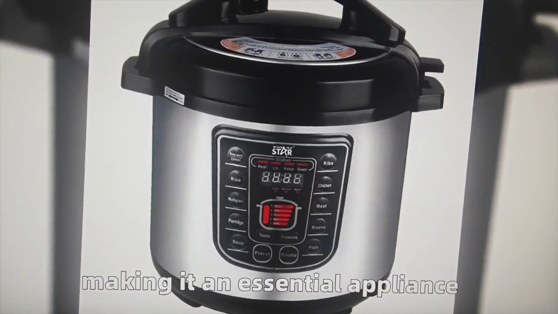 Household electric rice cooker for the kitchen
