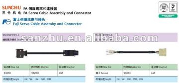 FUJI series servo cable assembly and connector WSC-P06P_ _-C