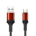 Cable de datos Micro USB de indicador LED para Android