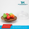 Cúpula de exibição de alimentos em acrílico transparente
