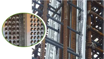 High Ribbed Formwork Mesh For Retaining Walls