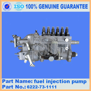 Fuel injection pump 6222-73-11111 pc300-6 pc350-6z