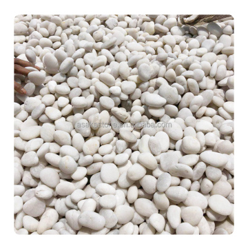 Pulizia naturale pietre per il fiume bianco puro per l'arredamento del giardino e del paesaggio