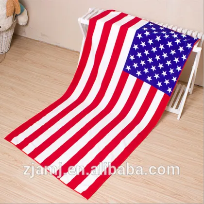 Microfiber printed home towel