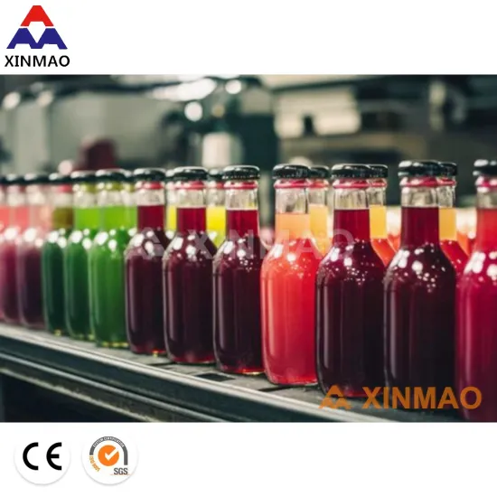Full Automatic Glass Bottle Juice Filling Machine
