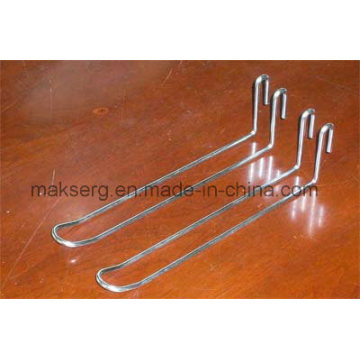 Metal Store Fixture Wire Hanger Hook Antirust Galvanized