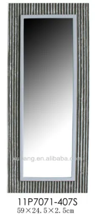 Long square mirror home decor