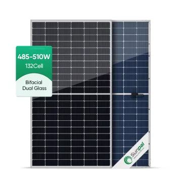485W-505W Transparent Thin Film Solar Panels for BIPV Glass Facade