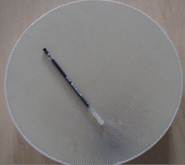 Alumina Ceramic Substrate , 400cpsi Cellular Ceramic Catalyst Supports