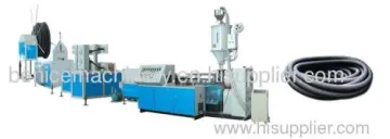 Pe Carbon Fiber Corrugated Pipe Extrusion Line 