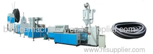 Pe Carbon Fiber Corrugated Pipe Extrusion Line 