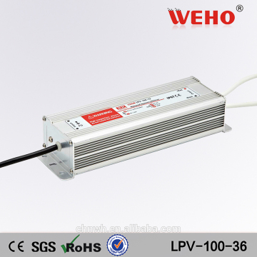 China Gold Supplier led driver 36v 100w waterproof power supply 36v power supply IP65