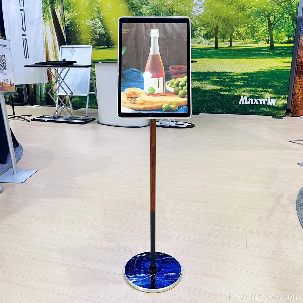 Valmyndarhafi stand valmynd ryðfríu stáli valmyndarhafi