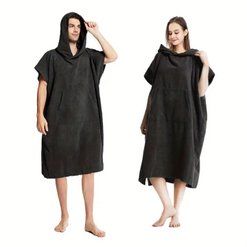 Microfibra Beach Surf Surf Changing Poncho Toiled encapuchada