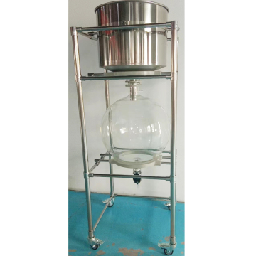 VF-100 Filtre d'écroule en acier inoxydable 100L Filtre à vide à l'éthanol