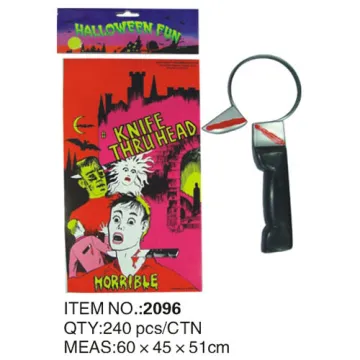Knife-Thru-Head Toy