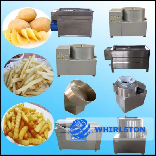 Automatic French fries machine complete production line