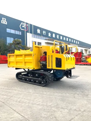 1.5T Yellow Tracked Vehicle for Smooth Orchard Mobility