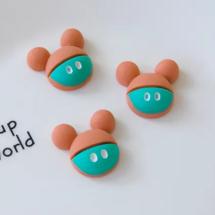 Wholesale Cartoon Mickey Resin Jewelry Accessories and DIY Materials