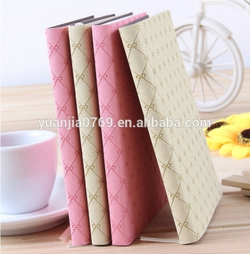 soft leather cover a5 daily diary notebook 2015