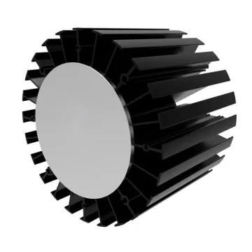 High Performance Round COB Lighting with Pin Fin Cold Forged Aluminum Heatsink and Anodize