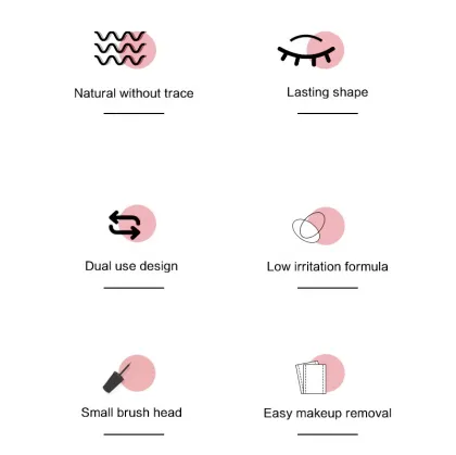 Long Lasting Beauty Makeup Adhesive: Double Eyelid Setting Cream & False Eyelashes Glue