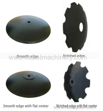 Disc Blade With Smooth Or Notched Edge For John Deere And Case-ih 