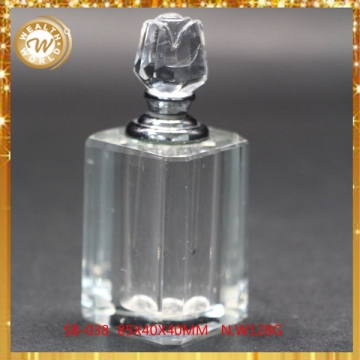 2016 hot sell crystal/alloy perfume bottle